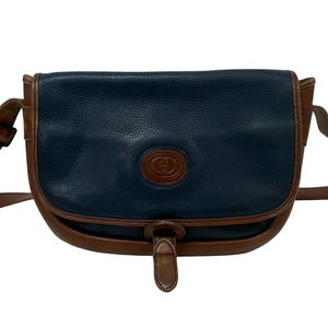 Gucci Navy Bag Blue Shoulder GG